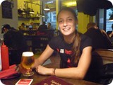Bier nur fr die coolen Leute im Backbord
